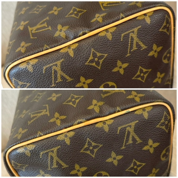 Louis Vuitton Speedy 30 Monogram Canvas Satchel Bag - Picture 8 of 16
